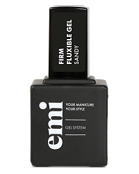 Акригель для моделирования ногтей EMI, Sandy Firm Fluxible Gel, 15 мл